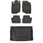 Set de tapis en caoutchouc 3d peugeot 207 hb 2006 - 2012