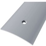Seuil demi - bomb� pr� perc� - 30 mm x 93 cm - acier laitonn� - elton - 0010609312b