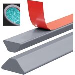 Seuil de douche 100 cm, bande d'�tanch�it� en silicone, joint de douche �tanche, joint de douche pour ...
