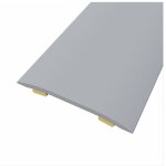 Seuil plat adh�sif non stri� - 32 mm x 90 cm - alu couleur argent - elton - 3750309001b
