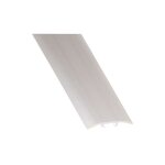Barre de seuil design 2 en 1, alu incolore, 3. 8x83cm.