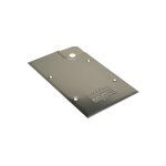 Plaque en acier finition inox poli pour pivot de sol tsda droite sevax wa759310