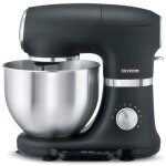 Severin - robot p�tissier multifonction 5. 5l 1000w noir / inox km3898