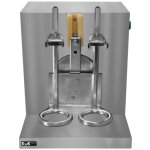 Shaker bubble tea automatique en inox - 120w 220v - 400 tours / min - taille gobelets 350 � 1000ml - ...