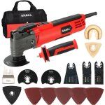 Shall outil oscillant 500 w multifonction oscillant avec angle d'oscillation de 5�, 6 vitesses variables, ...