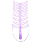 Shaper de sourcil sans couture pratique, mod�le de sourcil en plastique, pochoir de mise en forme de ...