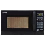 Sharp r 642bkw micro - ondes combin grill noir 20 litres