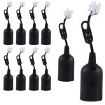 Shining house - 10 douilles e27 support d'ampoule 250v douille e27 avec c�ble de cuisine de bureau douille ...