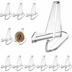 Shining house - 12 pi�ces supports de chevalet en acrylique, chevalets en plastique, pour afficher des ...