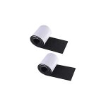 Shining house - 2 rouleaux de tapis antidrapants en feutre autocollant noir pour pieds de table en feutre ...