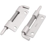Shining house - 2pcs loquet a ressort targette a ressort verrou de porte serrure pour meuble portail ...