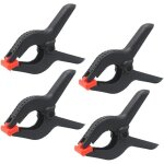 Shining house - 4 pcs 6 pouces pinces clips universels pour studio papier toile mousseline toile de fond, ...