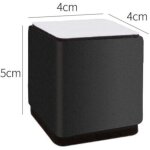 Shining house - lot de 4 rehausseurs de meubles autocollants en acier au carbone - 50 mm de hauteur pour ...