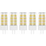 Shining house - 5x g4 lampe led 5w ampoule lampe 51 smd 2835leds blanc chaud 3000k ampoule led quivalent ...