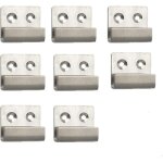 Shining house - 8 - piece sturdy wall hook, u - shaped square hook, stainless steel wall hook, used for ...
