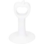 Shining house - arrt de porte, loquet de porte en silicone, table de couvercle de toilette souple blanc ...