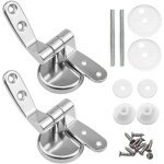 Shining house - attaches charnière abattant wc, lot de 2 charnières de rechange pour lunette de toilette ... Shining house - attaches charnière abattant wc, lot de 2 charnières de rechange pour lunette de toilette ...
