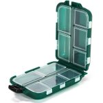 Shining house - bote  pilules portable, bote  pilules  10 compartiments, bote  pilules en plastique, ...