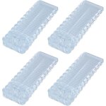Shining house - cale porte sol caoutchouc, 4 pièces antidérapante bloc arrêts de portes durables butee ... Shining house - cale porte sol caoutchouc, 4 pièces antidérapante bloc arrêts de portes durables butee ...