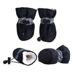 Chaussures chien antidérapantes, botte pour chien, protecteur de patte, ces boots de (noir) Chaussures chien antidérapantes, botte pour chien, protecteur de patte, ces boots de (noir)
