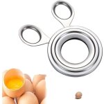 Shining house coupe - ?ufs en acier inoxydable, coupe - ?ufs en argent, ouvre - bouteille d'?ufs durs, ...