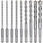 Shining house - forets � b�ton, 9pcs (5 mm 16x160 mm) foret carrelage, foret � percussion �lectrique ...