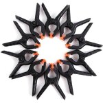 Shining house - jeu de pinces � ressort plastique, 10 pi�ces, ouverture jusqu'� 4. 7cm, pince de serrage ...