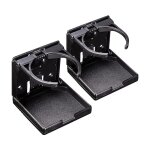 Paquet de 2 porte - gobelets, pliables et réglables, s'adaptent à la plupart des tailles de tasses, bouteilles ... Paquet de 2 porte - gobelets, pliables et réglables, s'adaptent à la plupart des tailles de tasses, bouteilles ...