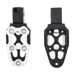 Pdale arrire repose - pieds en mtal pour moto, pdale de passager, sige arrire, scooter, vlo tout ...