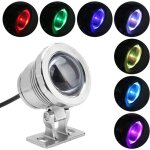 Shining house projecteur led prise - projecteur extrieur avec tlcommande - pour aquarium, bassin, ...