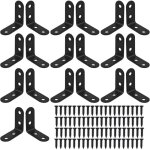 Shining house - querre de fixation inox, 20 pcs support d'angle droit en forme de l, Équerre angle 90 ... Shining house - querre de fixation inox, 20 pcs support d'angle droit en forme de l, Équerre angle 90 ...