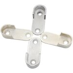 Shining house - rail suspension meuble ovale 20 pièces - support de tube d'armoire penderie pour barre ... Shining house - rail suspension meuble ovale 20 pièces - support de tube d'armoire penderie pour barre ...