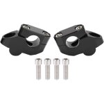 Shining house - rehaussement du guidon de moto moto en alliage d'aluminium cnc 7 / 8in rehausseurs de ...