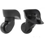 Shining house - roues de valise, 1 paire roues pour bagages, roues de rechange de bagages valise roulettes ...