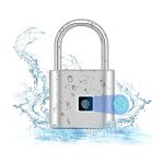 Shining house - serrure  empreinte digitale, tanche, cadenas  empreintes digitales, chargement usb, ...