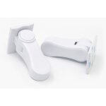 Shining house - serrure de s�curit� pour enfants b�b� 5 pcs serrure de la poign�e de la porte de s�curit� ...