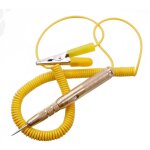 Shining house - stylo testeur de circuit de automobile dc 6v 12v 24v avec ampoule led rouge vert lampe ...