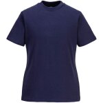 T - shirt femme manches courtes marine s