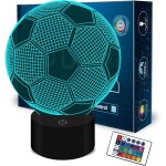 Shmshng - 3d lampe optique illusion veilleuse enfant lampe de nuit pour chambre chevet table de fille ...