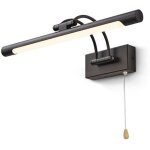 Applique murale chambre led 8w ip44 miroir applique murale Éclairage de salle de bain noir mat intérieur ... Applique murale chambre led 8w ip44 miroir applique murale Éclairage de salle de bain noir mat intérieur ...