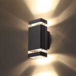Applique murale ledled applique murale exterieur, ip65 etanche luminaire lampe extrieur, moderne clairage ...