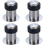Shmshng - butoir de porte adhsif au sol 6 cm en acier inox arrt de porte bute porte (lot de 4) - 6cm ...