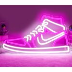 Enseigne non sneaker pour chaussures de sport, enseignes lumineuses  led pour garons, pour chambre ...