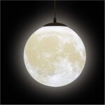 Lampe lune plafond, lune chambre enfant, suspension luminaire lune, plafonnier boule, suspension planet, ...