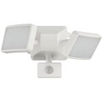 Lampes de scurit pour l'extrieur avec dtecteur de mouvement, projecteur  led 1600lm avec pir, double ...