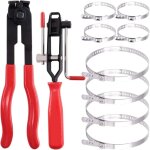 Pince pour collier de serrage, 2 pinces pinces collier cardan et pince colliers bandes  sertir avec ...