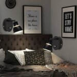 Applique murale applique design spot spot noir réglable, métal, 1x led 3 watts 295 lumen blanc chaud, ... Applique murale applique design spot spot noir réglable, métal, 1x led 3 watts 295 lumen blanc chaud, ...