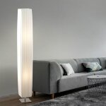 Lampe sur pied led 14 watts liseuse textile �clairage blanc