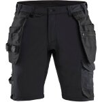 Short de travail stretch 4d 1702 - noir 2xl - fr(52) - se(c58) - standards