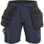 Short de travail stretch 4d femme 7124 - marine fonc� / noir m - fr(40) - se(c38) - standards